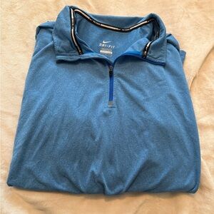 Nike Blue Dri-FIT Zip-Up Jacket